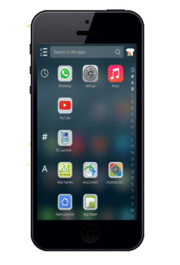 ios launcher for tablet